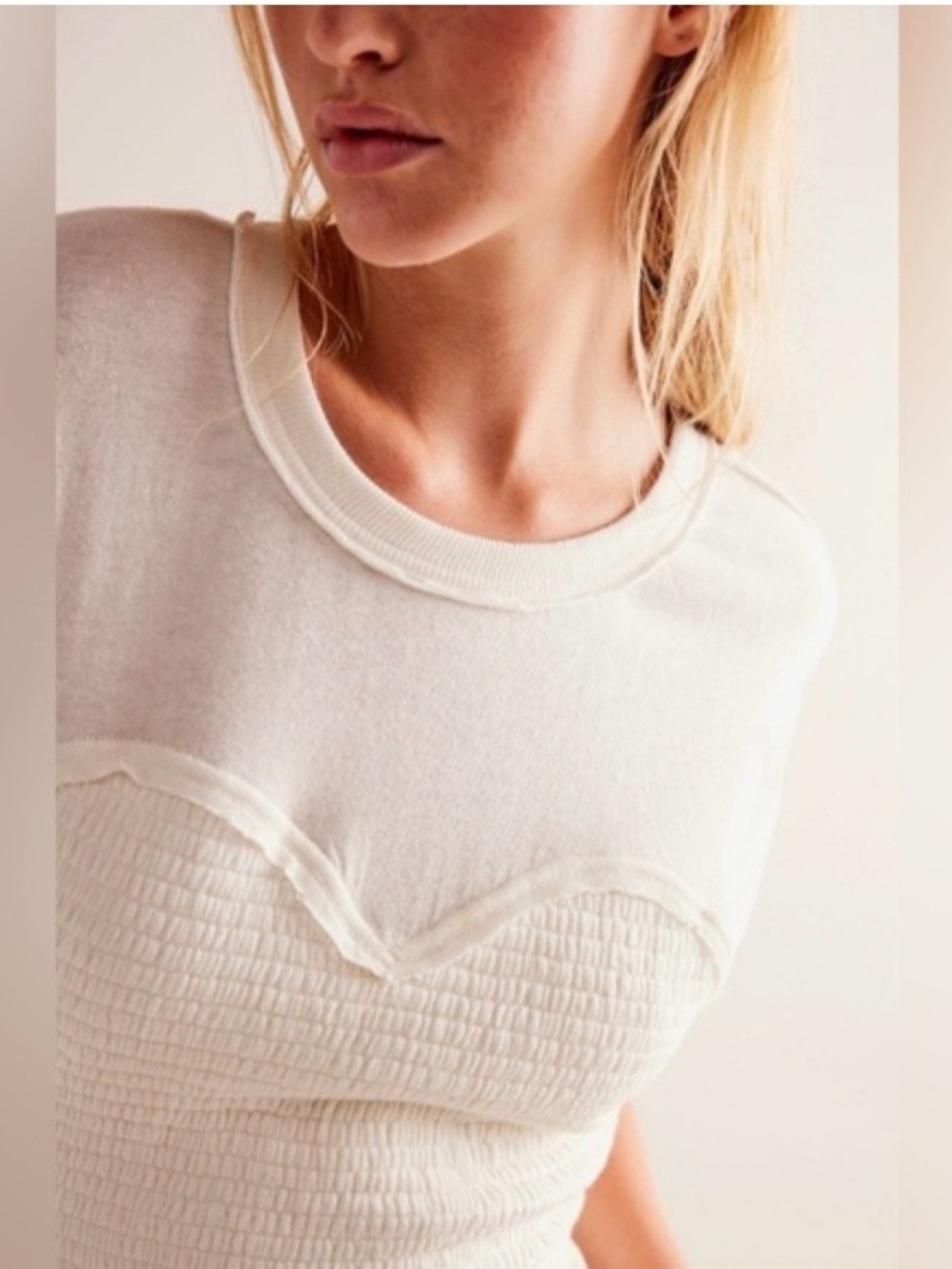 🆕️FREE PEOPLE We The Free Sweet Sport Tee Size XL - Picture 7 of 14